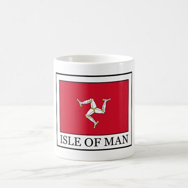 Caneca De Café Ilha de Man (Centro)