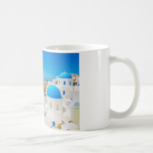 Caneca De Café Ilha de Santorini - Caldera, piscina