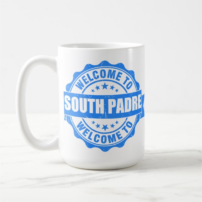 Caneca De Café Ilha do padre Sul do Verão - texas (Esquerda)