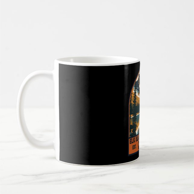 Caneca De Café Ilha Elk � Espírito da Austrália (Esquerda)