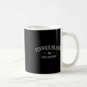 Caneca De Café Ilha Fenwick Delaware _ Ilha Fenwick De Vela
