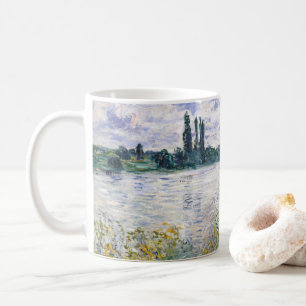 Caneca De Café Ilha Flor perto de Vétheuil, Claude Monet
