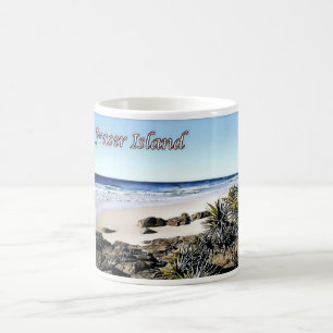 Caneca De Café Ilha Fraser - Austrália -