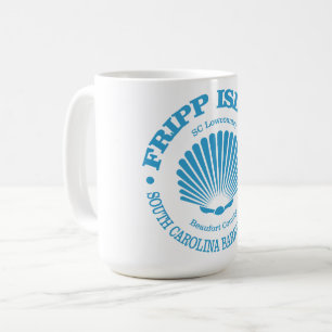 Caneca De Café Ilha Fripp (concha)