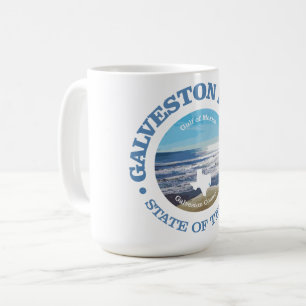 Caneca De Café Ilha Galveston (C)