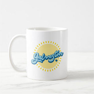 Caneca De Café Ilha Galveston Texas