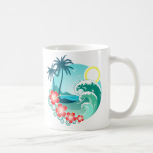 Caneca De Café Ilha Havaiana 2