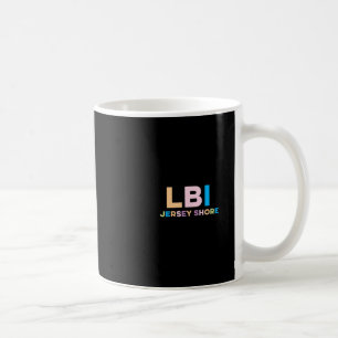 Caneca De Café Ilha Long Beach Nj Férias Coloridas