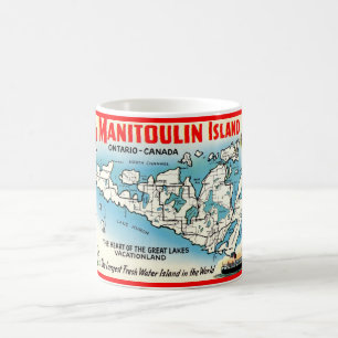 Caneca De Café Ilha Manitoulin Ontario Mug
