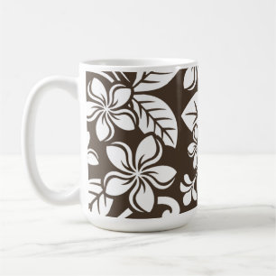 CANECA DE CAFÉ ILHA PLUMERIA (CAFÉ BROWN)