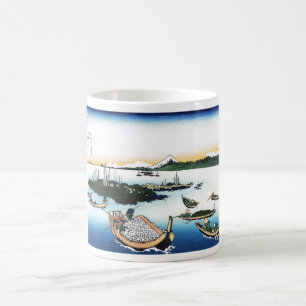 Caneca De Café Ilha Tsukuda, província de Musashi