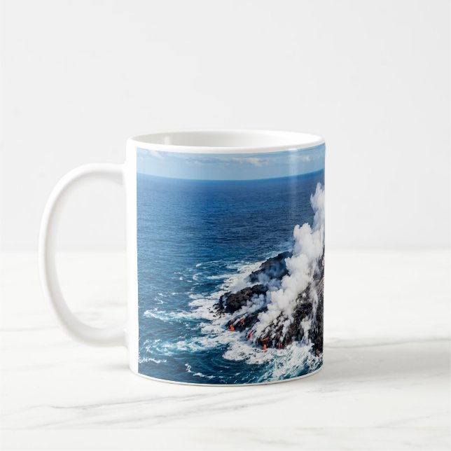 Caneca De Café Ilha Vulcânica (Esquerda)