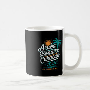 Caneca De Café Ilhas Abc Aru Bonaire Curaçao Cruzeiro Férias 20
