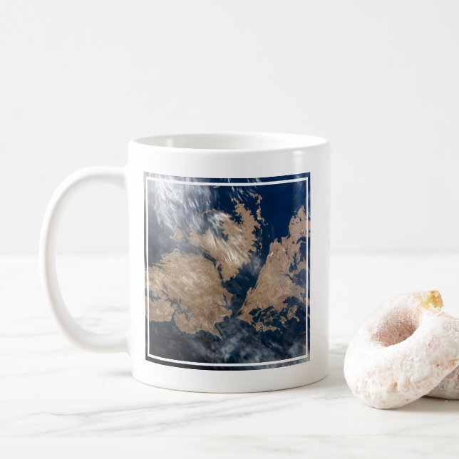 Caneca De Café Ilhas Falkland (Ilhas Malvinas). (Com Donut)