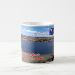 Caneca De Café Ilhas Falkland - Stanley Harbor -