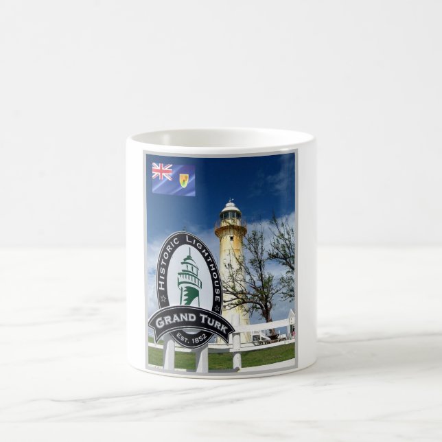 Caneca De Café Ilhas Turcas e Caicos - Gran Turk - (Centro)