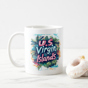 Caneca De Café Ilhas Virgens Grafites Víbias: Arte na Rua das Ilh