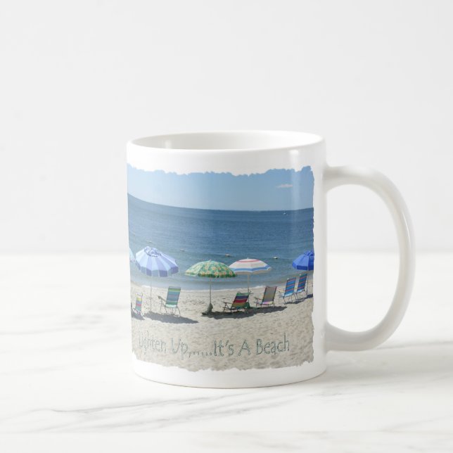 Caneca De Café Ilumine acima a caneca, praia de Guthrie (Direita)