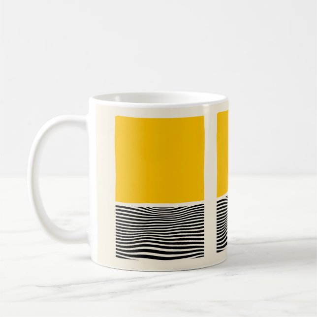 Caneca De Café Ilusões Ópticas (Esquerda)