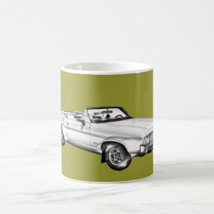 Caneca De Café Ilustração 1971 suprema do carro do cutelo de