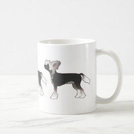 Caneca De Café Ilustração Básica do Cachorro de Brinquedo Pentead