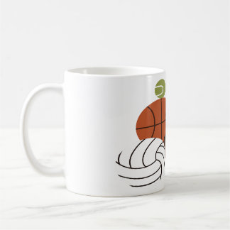 Caneca De Café ilustração de bola esportiva