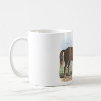 Caneca De Café Ilustração de cavalo pesado, Suffolk Punch