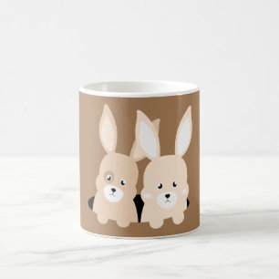 Caneca De Café Ilustração de clipart de buraco de coelho