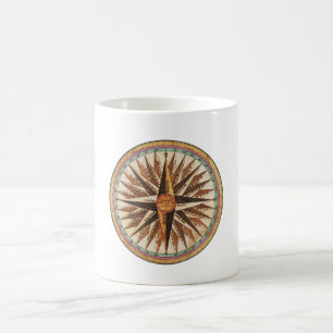 Caneca De Café Ilustração de Criatura Dragão Mítica Fantasia