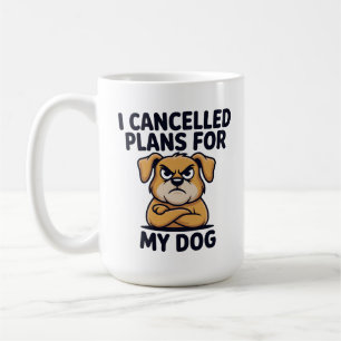 Caneca De Café Ilustração de desenho animado de citação engraçada