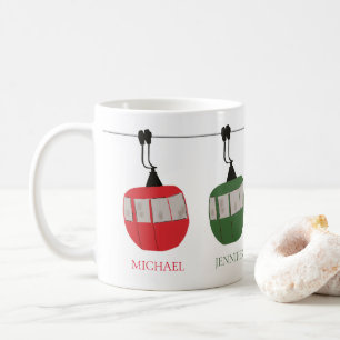 Caneca De Café Ilustração de Elevação de Esquema Retroativo da Fa