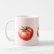 Ilustração de tomate em aquarela