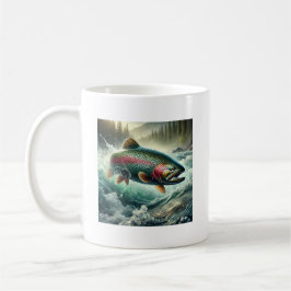 Caneca De Café Ilustração de Truta