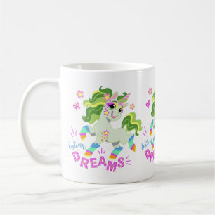 Caneca De Café Ilustração de unicórnio cômodo #2