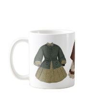 Ilustração de Vestido Vintage