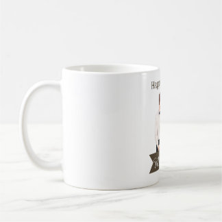 Caneca De Café Ilustração de Zazal Feliz Casamento comemorativo c