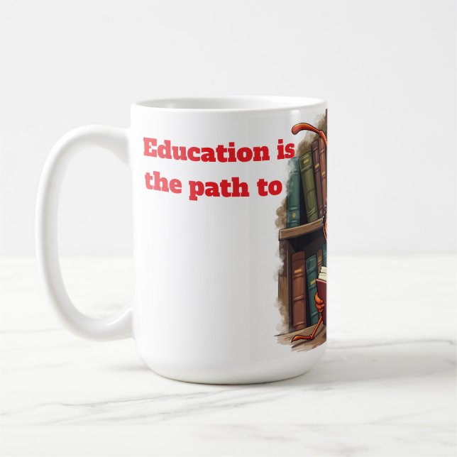 Caneca De Café Ilustração divertida (Esquerda)