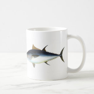 Caneca De Café Ilustração do atum de Bluefin