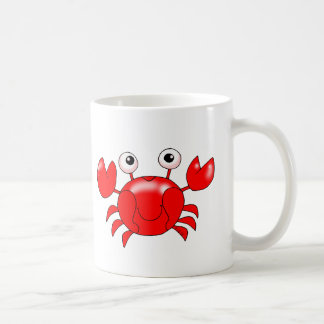 Caneca De Café Ilustração do Cartoon Vermelho