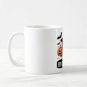 Caneca De Café Ilustração do Dia das Bruxas do Dragão Boo-Dred