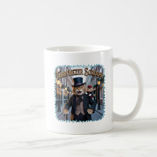 Caneca De Café Ilustração do Tabbynezer Scrooge – Tabby Scrooge