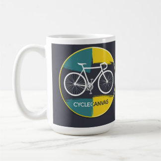 Caneca De Café Ilustração Minimalista de Bicicleta – 