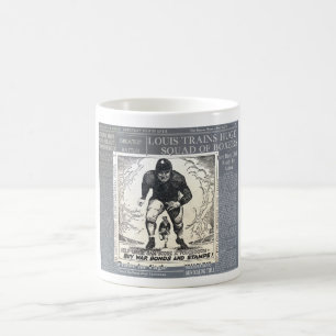 CANECA DE CAFÉ ILUSTRAÇÃO PATRIÓTICA WII 1943