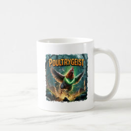 Caneca De Café Ilustração Poultrygeist Criatura Combo Funny