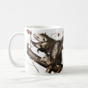 Caneca De Café Ilustração Virginiana Ogambm Didelphis Virginia