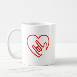 Caneca De Café ILY, mom.