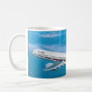 Caneca De Café Ilyushin IL-96-300 Avião de Passageiros Russo Vint