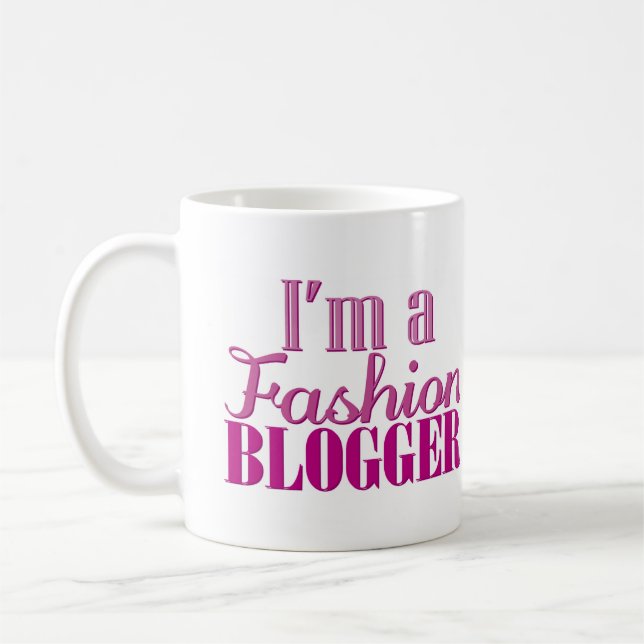 Caneca De Café I'm a Fashion Blogger - Mug (Esquerda)