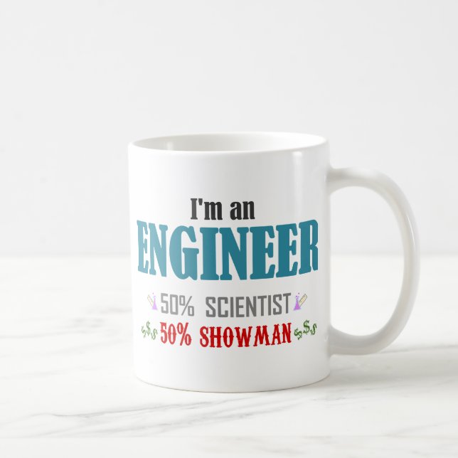 Caneca De Café I'm an engineer (Direita)