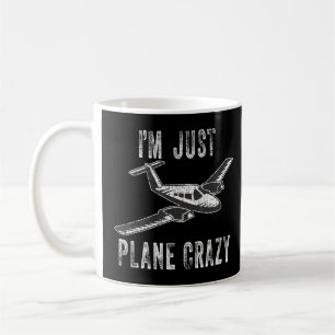 Caneca De Café Im Apenas Avião Louco - Aviões Aviões Pilotos K